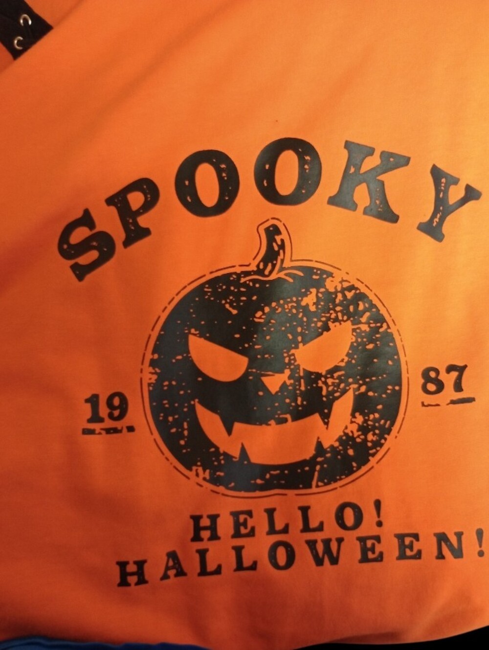 Shein Spooky Halloween Sweat Shirt NWOT - Picture 4 of 4